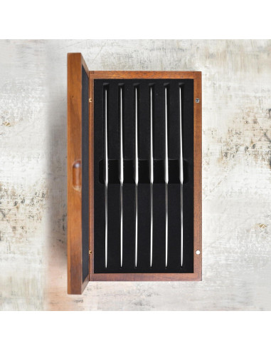 Juego de Cuchillos de Carne Global Fine Edge - 6 Piezas - Hecho en Japón