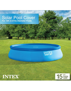 Cubierta Solar INTEX 28013E para Piscina Redonda 4.57m 2
