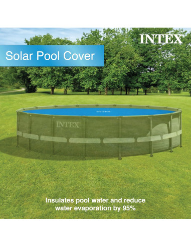 Cubierta Solar INTEX 28013E para Piscina Redonda 4.57m