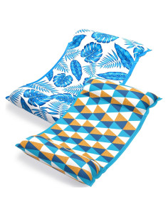 Flotadores de Hamaca de Agua Jasonwell 2PACK Adulto 4 en 1