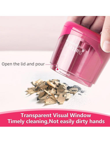 Sacapuntas Eléctrico a Batería VEOOK PS04 Portátil 6-8mm