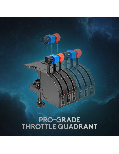 Yugo de Vuelo Logitech G PRO con Cuadrante de Aceleración