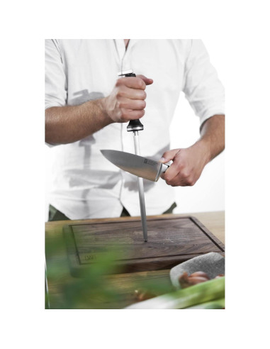 Acero de Afilado ZWILLING 25.4 cm Ovalado Acero Inoxidable