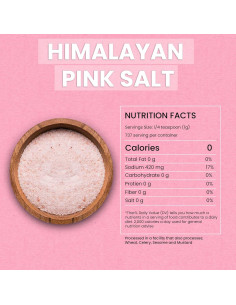 Sal de Himalaya Rosa Fina Orgánica King 737g - Rica en Minerales 2