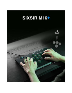 Teclado M16 Plus SIXSIR con Switch Kailh Blue 2