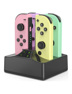 Cargador Joycon YCCSKY para Nintendo Switch - Carga 4 Controladores