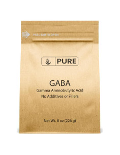 Ácido Gamma Aminobutírico (GABA) en Polvo 227g - Puro y Sin Aditivos