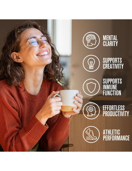 Café Instantáneo de Champiñones ShroomDNA 20 Sobres 51g