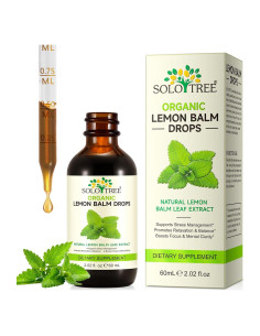 Gotas de Bálamo de Limón SOLOTREE 59.15 ml Vegano Sin Alcohol