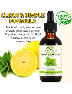 Gotas de Bálamo de Limón SOLOTREE 59.15 ml Vegano Sin Alcohol 2
