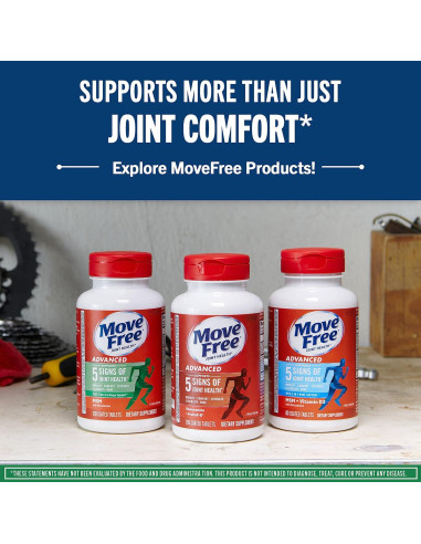 Move Free Advanced Suplemento Articular Glucosamina 120 Tabletas