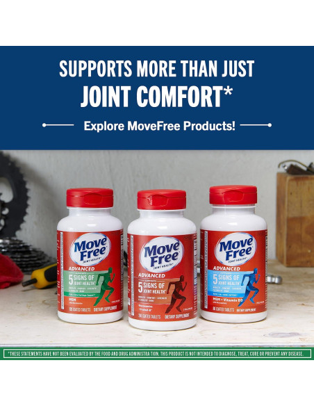 Move Free Advanced Suplemento Articular Glucosamina 120 Tabletas