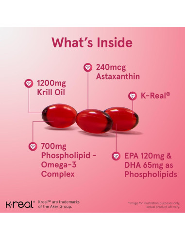Aceite de Krill Jarrow Formulas 60 Cápsulas Blandas Omega-3