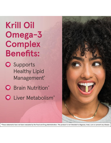 Aceite de Krill Jarrow Formulas 60 Cápsulas Blandas Omega-3