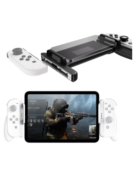 Soporte Joycon para Móviles Phistone Ajustable Blanco