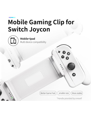 Soporte Joycon para Móviles Phistone Ajustable Blanco