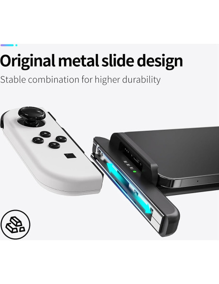 Soporte Joycon para Móviles Phistone Ajustable Blanco