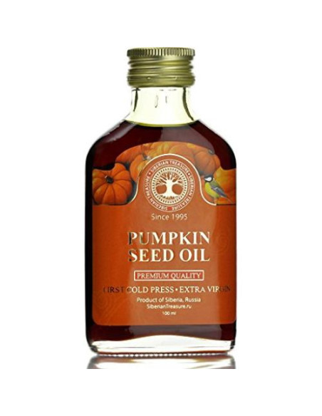 Aceite de Semilla de Calabaza Siberiano Tesoro 100 ml Extra Virgen