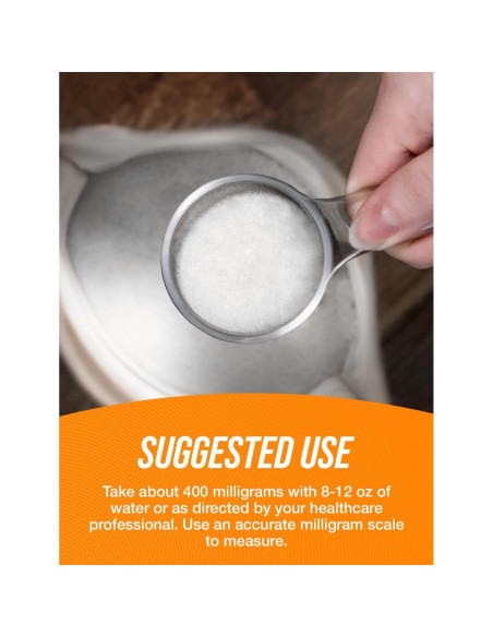 Suplemento de N-Acetil L-Tirosina BulkSupplements 250g Sin Sabor