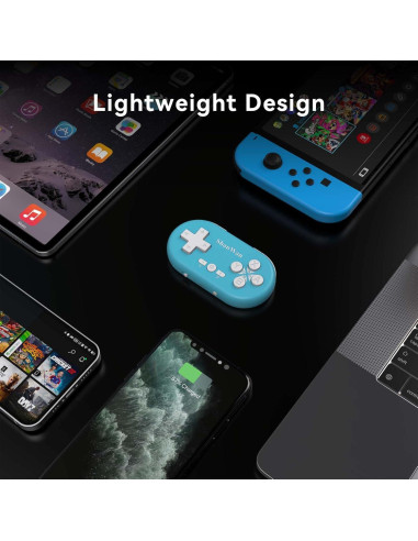 Controlador Mini ShanWan Bluetooth para Switch y PS4 Kabrilan