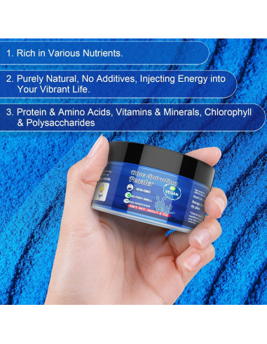 Polvo de Espirulina Azul ERCorArt 40g Colorante Natural Vegano