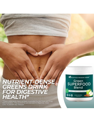 Mezcla de Superalimentos Verdes Mountain Meadow Herbs 30 Porciones