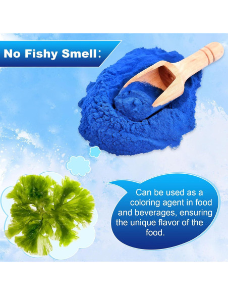 Polvo de Espirulina Azul ERCorArt 40g Colorante Natural Vegano