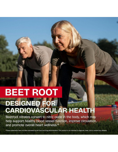 Cápsulas de raíz de remolacha HBIKCLYC 60 unidades energéticas