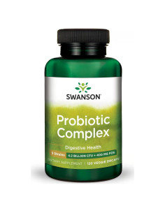 Complejo Probiotico Swanson Ultra 4.2 Mil Millones 120 Cápsulas Veganas