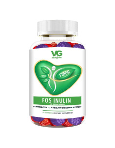 Gomas de Fibra Prebiótica Vita Globe 60 Unidades Sin Azúcar