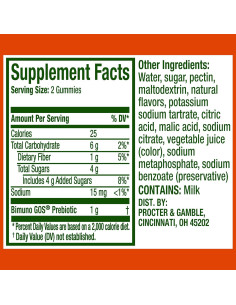 Suplemento Prebiótico Align, Gominolas Digestivas 46 Unidades 2