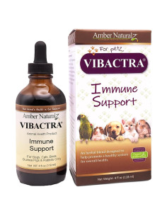 Suplemento Herbal Amber NaturalZ Vibactra 113.4g para Mascotas