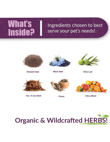 Suplemento Herbal Amber NaturalZ Vibactra 113.4g para Mascotas