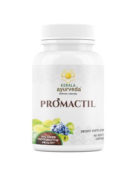 Cápsulas Herbales Promactil Kerala Ayurveda - 60 Unidades