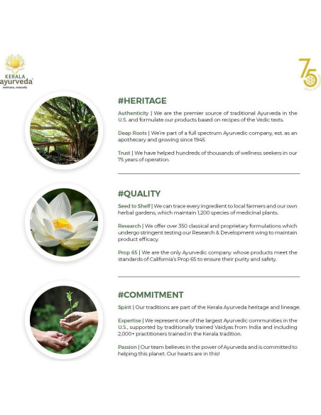 Cápsulas Herbales Promactil Kerala Ayurveda - 60 Unidades