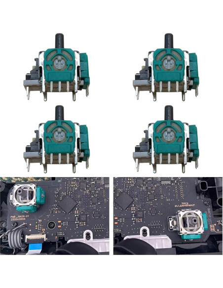 4 Piezas Joystick Analógico Loner para Xbox Series X/S