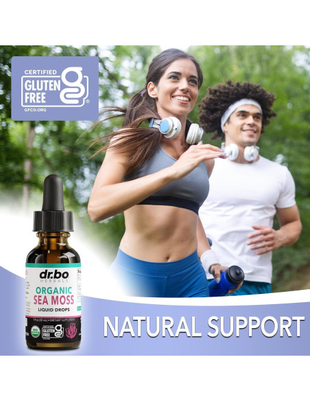 Gotas Líquidas de Musgo Marino Orgánico Dr. Bo 28.35 ml