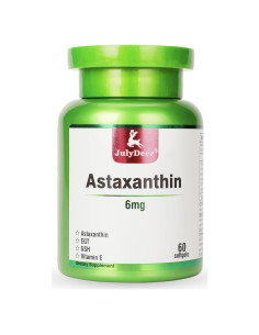 Astaxantina 6 mg JulyDeer - 60 Geles Blandos Antioxidantes