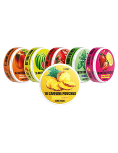 Pouches de Energía LyvWel 56mg - 6 Sabores, 96 Pouches