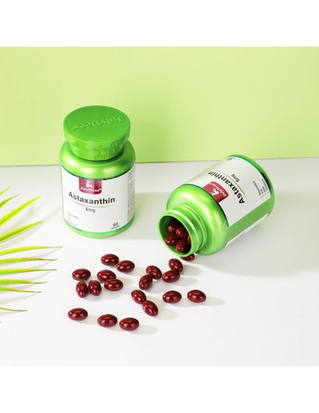 Astaxantina 6 mg JulyDeer - 60 Geles Blandos Antioxidantes
