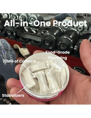 Pouches de Energía LyvWel 56mg - 6 Sabores, 96 Pouches