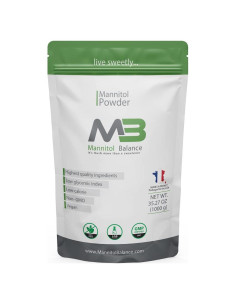 Polvo de Mannitol Balance de Mannitol 1kg - Edulcorante Natural