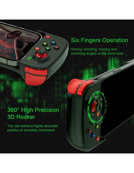 Controlador Joso Inalámbrico para iPhone y Android - BSP-D3