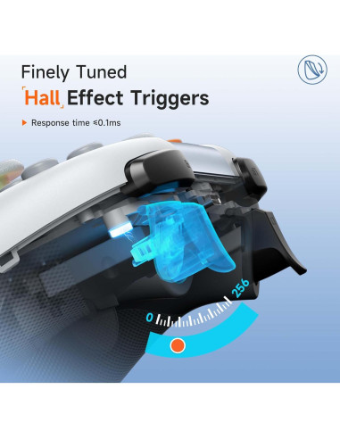 Controlador Inalámbrico EasySMX X05 para PC y Android - RGB