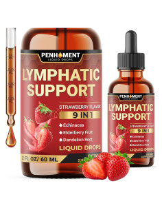 Gotas Drenaje Linfático Penhoment 60 ml - 60 Días - Herbales