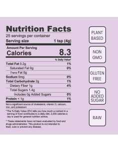 Paquete de Polvo Orgánico de Grosella Negra y Frambuesa 142g - Jungle Powders 2