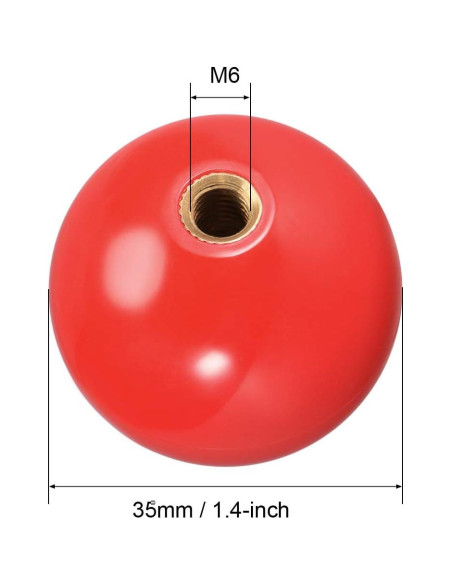 Joystick Bola Superior uxcell 35mm Repuesto para Arcade 2Pcs Joystick Bola Superior uxcell 35mm Repuesto para Arcade 2Pcs