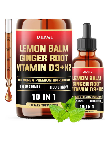 Tinctura de Melisa 10en1 Milivol 3300mg 60 Porciones