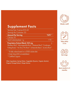 Suplemento en Spray XULA Energía - 60 Porciones Adaptógenos 2