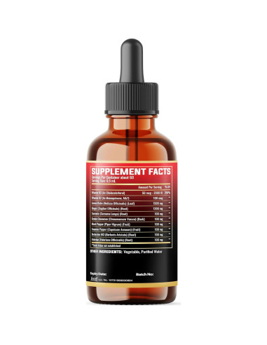 Tinctura de Melisa 10en1 Milivol 3300mg 60 Porciones